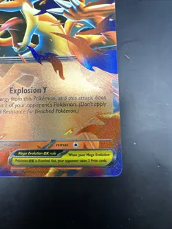 Pokemon Mega Charizard Y ex 030 Mega Evolution Holo Black Star Promo Near Mint - Image 5