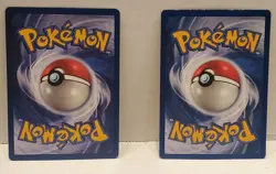 Eevee 51/64 Common Jungle Pokemon 1st Edition LP and Ninetails Base Set MP - Image 2