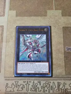 YUGIOH NUMBER F0: UTOPIC DRACO FUTURE KICO-EN013 ULTRA 1ST ED NM - Image 1