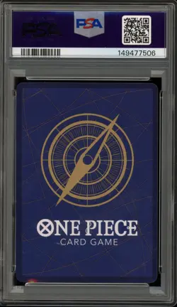 One Piece CCG Sanji PRB02 Japanese Manga Alternate Art OP06-119 PSA 10 Gem Mint - Image 2