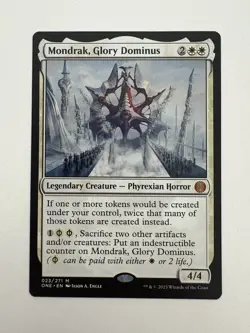 Mondrak Glory Dominus MTG Magic the Gathering Card NM Near Mint ONE - Image 1