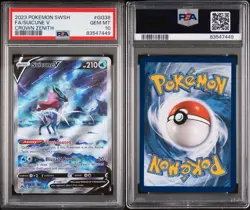 Pokemon TCG Crown Zenith: Galarian Gallery Suicune v GG38/GG70 PSA 10 - Image 5