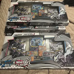 Pokemon Black Bolt & White Flare Unova Heavy Hitters Premium Collection – Sealed - Image 1