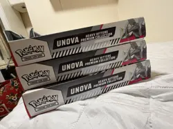 X3 Pokemon TCG Black Bolt & White Flare Unova Heavy Hitters Premium Collection - Image 5