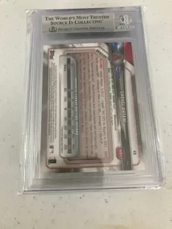 2018 Bowman Shohei Ohtani BGS 9 RC MVP times 4, RINGS 2 Incredible Player !!!!!! - Image 2