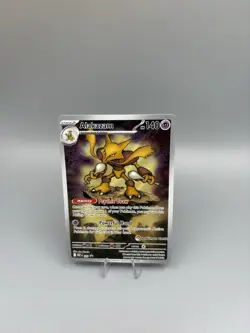Alakazam Stamped Promo Card Mega Evolutions Pokemon Centre - Unsealed - Image 1