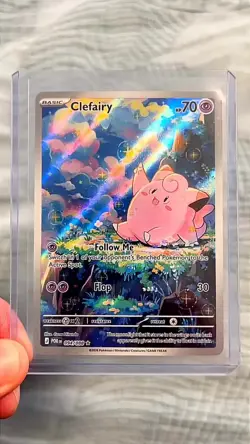 Clefairy #94 Full Art Illustration Rare Pokemon Perfect Order - Image 2