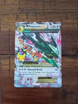 Pokemon TCG - M Rayquaza EX 76/108 Celebrations Mint - Image 1