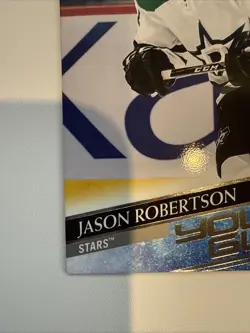 2020-21 Upper Deck Young Guns #235 Jason Robertson Rookie - Image 5