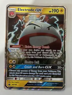 Electrode GX Full Art Holo Ultra Rare 48/168 Pokemon Celestial Storm NM - Image 1