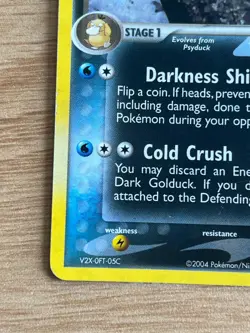 Dark Golduck Holo Stamped 35/109 - EX Team Rocket Returns Pokemon TCG English LP - Image 5