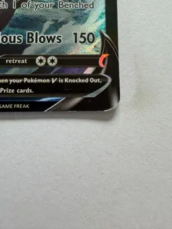 Rapid Strike Urshifu V TG20/TG30 Ultra Rare Brilliant Stars Pokemon Card LP - Image 2