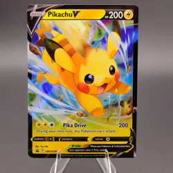 Pikachu V - SWSH285 Holo Promo SWSH: Sword & Shield Promo Cards NM - Image 1