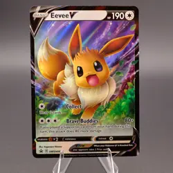 Eevee V - SWSH065 Holo Promo SWSH: Sword & Shield Promo Cards NM - Image 1
