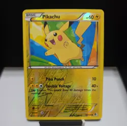 Pikachu 50/149 Boundaries Crossed Reverse Holo Pokemon Card LP - Image 1