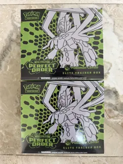 2x Pokemon TCG: Perfect Order Pokemon Center Elite Trainer Box ETB NEW✅ SEALED✅ - Image 1