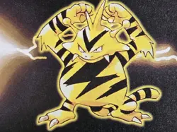 Pokemon Reverse Holo Best Promo Electabuzz #1 (2-swirls)(Never Played) read - Image 4