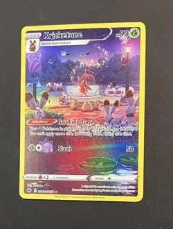 Pokemon Kricketune GG02 Crown Zenith Galarian Gallery Holo NM - Image 3