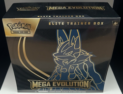 Pokemon TCG Mega Evolutions LUCARIO Elite Trainer Box ETB - NEW & Factory Sealed - Image 1
