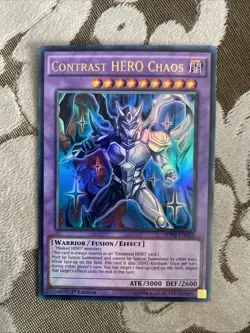 SDHS-EN041 Contrast HERO Chaos Ultra Rare 1st Edition Mint YuGiOh Card - Image 1