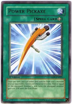 Yugioh! LP Power Pickaxe - ABPF-EN053 - Rare - 1st Edition Lightly Played, Engli - Image 1