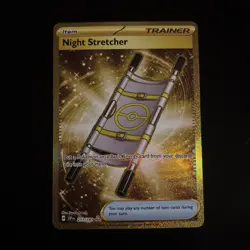 Pokemon TCG Night Stretcher Gold Hyper Rare Card 251/191 Surging Sparks - Image 1