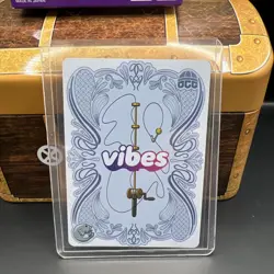 2024 VIBES TCG PROMOS #16 BLOSSOMING PENGUIN Pudgy Penguins FOIL - Image 2