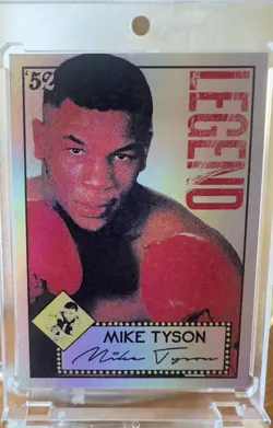 Exclusive Mike Tyson Custom Card - Image 1