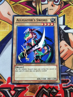 Alligator's Sword lcjw-en012 1st Edition (VLP) Common Yu-Gi-Oh! - Image 1