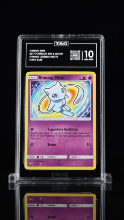 Shining Mew 40/73 Shining Legends Shiny Rare Tag 10 Cert - W8696381 - Image 1