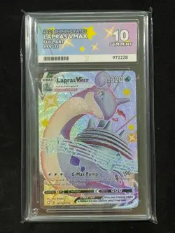Pokemon Lapras VMAX SV111 Shining Fates - ACE 10 Perfect Subgrades - Image 1