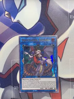 Yugioh Reptilianne Echidna DUOV-EN016 Ultra Rare 1st Ed - Image 1