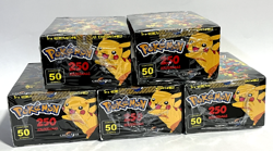 5 BOXES - 2024 BOX POKEMON Last Evolutions Limited Edition **Full Holo** Lugia - Image 1
