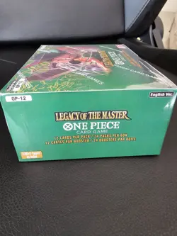 ONE PIECE Card Game OP12 LEGACY OF THE MASTER BOOSTER BOX OP-12 ENG SEALED - Image 5