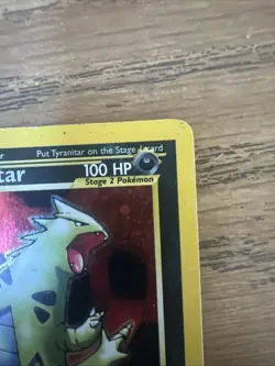 1st Edition Tyranitar 12/75 Neo Discovery Holo Wotc Pokemon Card - Image 3