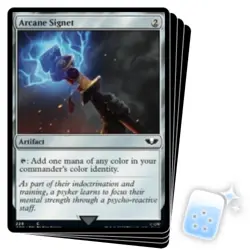 ARCANE SIGNET (229) X4 Warhammer 40,000 Magic MTG MINT CARD - Image 1