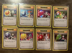 LP/NM COMPLETE Pokemon HOLO Card GYM BADGE Kanto XY BLACK STAR PROMO League Set - Image 1