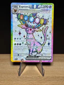 Espeon ex SVP175 Sv: Scarlet & Violet Promo Cards Holo Full Art - Image 1