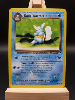 Pokemon Uncommon Card : Dark Wartortle 39/110 ( Legendary Collection Set) - Image 1