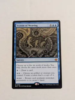 Season of Weaving Bloomburrow Regular - Image 1