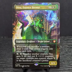 MTG Secrets of Strixhaven Dina, Essence Brewer (Borderless) 0001 - Image 2