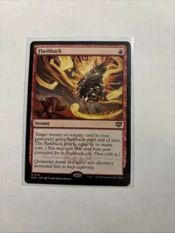 MTG Secrets of Strixhaven R Flashback #0115 - Image 1