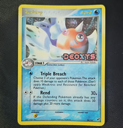 Pokemon Seaking 24/107 Deoxys Rare Reverse Holo Stage 1 2005 - Image 1