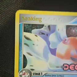 Pokemon Seaking 24/107 Deoxys Rare Reverse Holo Stage 1 2005 - Image 2