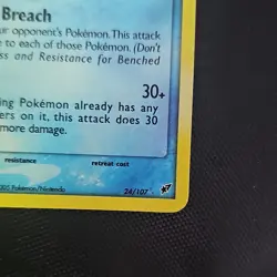 Pokemon Seaking 24/107 Deoxys Rare Reverse Holo Stage 1 2005 - Image 4