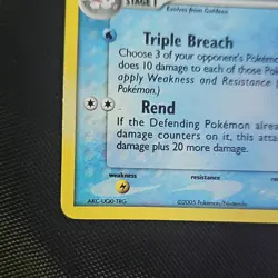 Pokemon Seaking 24/107 Deoxys Rare Reverse Holo Stage 1 2005 - Image 5