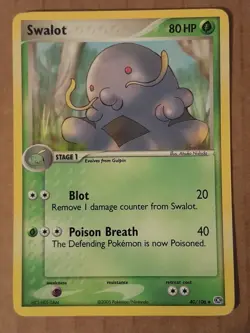 Pokemon Swalot 40/106 ex Emerald NM-MINT See Pictures - Image 1