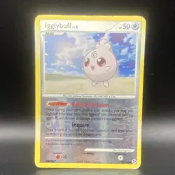 Pokemon TCG Igglybuff 70/106 Great Encounters Reverse Holo Basic HP 50 Common - Image 1
