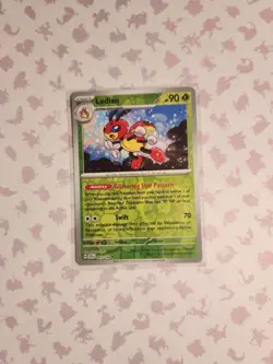 Ledian 003/142 Reverse Holo Rare Sv07: Stellar Crown Pokemon TCG - Image 1