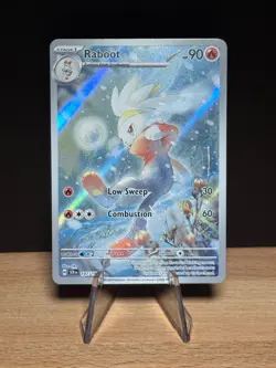 Raboot 147/142 Illustration Rare Stellar Crown Pokemon NM - Image 1
